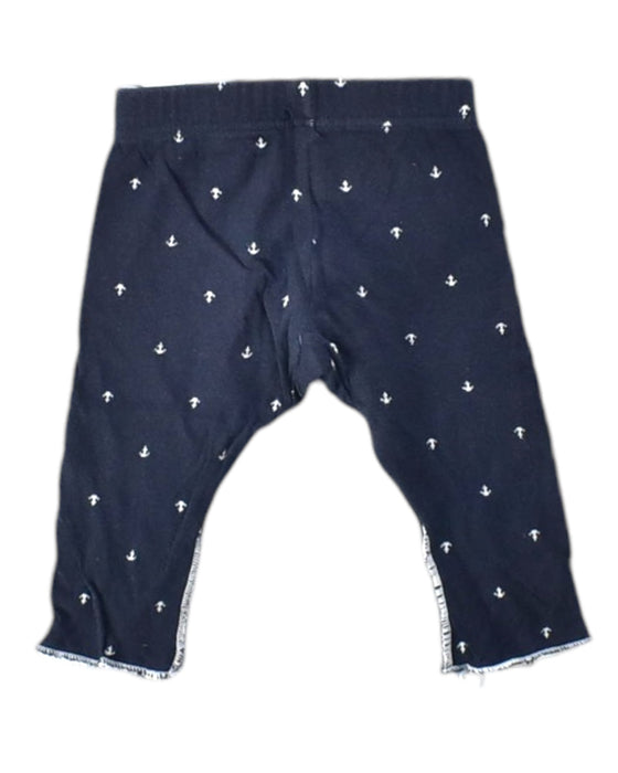 A Blue Sweatpants from Petit Bateau in size 0-3M for boy. (Back View)