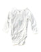 A White Long Sleeve Bodysuits from Petit Bateau in size 3-6M for neutral. (Front View)