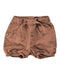 A Brown Shorts from Hust & Claire in size 6-12M for girl. (Front View)