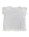 A White Short Sleeve Tops from Velveteen in size 4T for girl. (Back View)