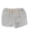 A White Shorts from Petit Bateau in size 6-12M for girl. (Back View)