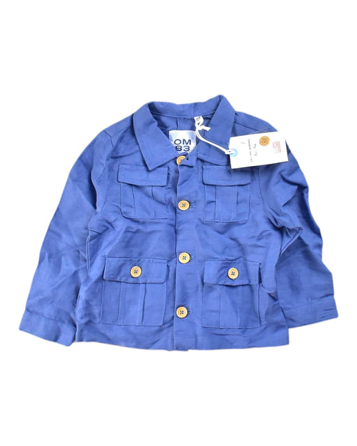 A Blue Coats from Original Marines in size 12-18M for boy. (Front View)