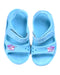A Blue Sandals from Crocs in size 18-24M for girl. (Back View)