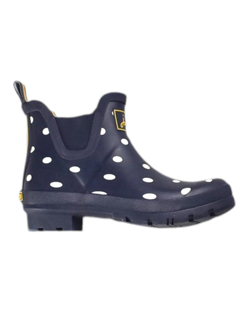 A Blue Casual Boots from Joules in size 12Y for girl. (Front View)