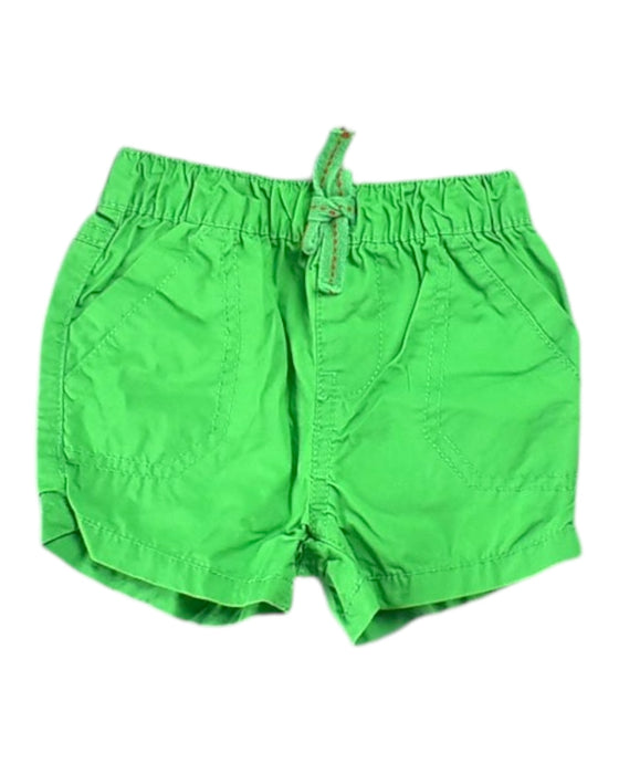 A Green Shorts from Mothercare in size 0-3M for girl. (Front View)