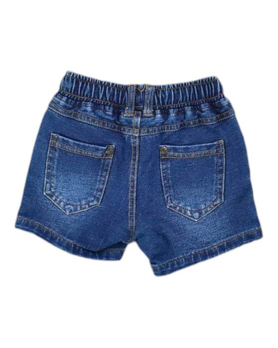 A Blue Shorts from Mothercare in size 0-3M for boy. (Back View)