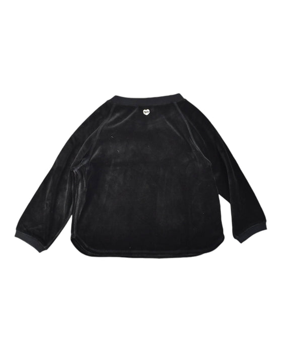 A Black Crewneck Sweatshirts from Sonia Rykiel in size 8Y for girl. (Back View)