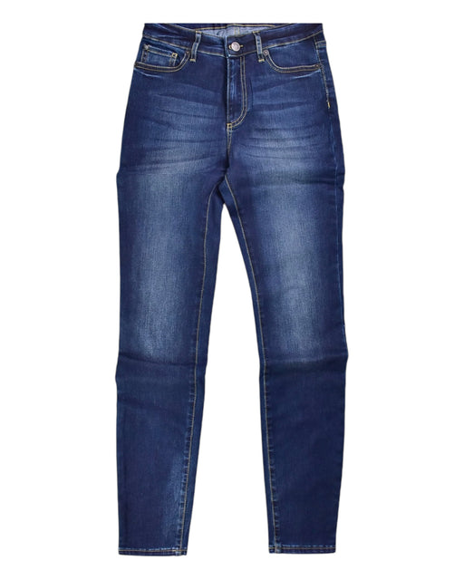 A Blue Jeans from Armani in size 12Y for girl. (Front View)