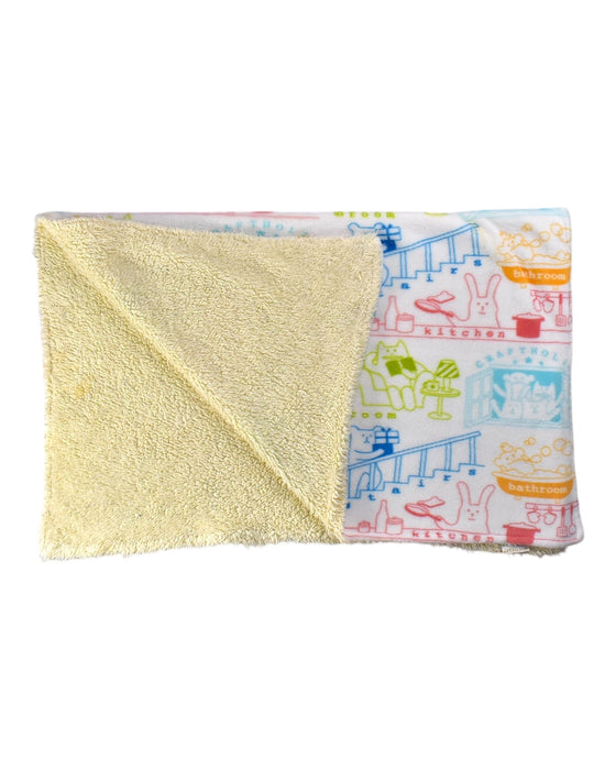 A White Blankets from Craftholic in size O/S for neutral. (Back View)