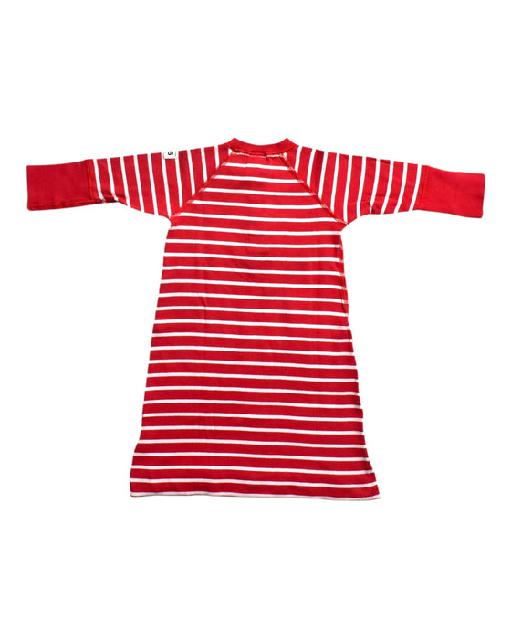 A Red Sleepsacs from Polarn O. Pyret in size 0-3M for girl. (Back View)