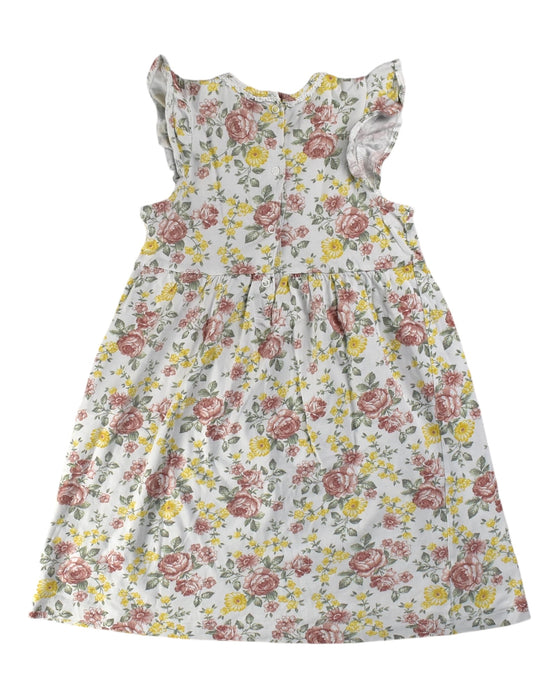 A White Sleeveless Dresses from Newbie in size 8Y for girl. (Back View)