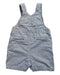 A Blue Overall Shorts from Chateau de Sable in size 6-12M for boy. (Back View)