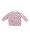 A Pink Cardigans from Purebaby in size 3-6M for girl. (Front View)