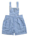 A Blue Overall Shorts from Rachel Riley in size 3-6M for boy. (Front View)