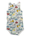 A White Sleeveless Bodysuits from Petit Bateau in size 6-12M for boy. (Back View)