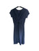 A Navy Short Sleeve Dresses from Seraphine in size XS for maternity. (Front View)