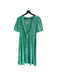 A Green Short Sleeve Dresses from Seraphine in size XS for maternity. (Front View)