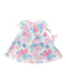 A White Short Sleeve Dresses from First Impressions in size 6-12M for girl. (Back View)