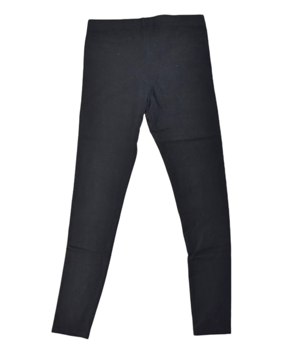 A Black Leggings from Seed in size 12Y for girl. (Back View)