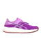 A Purple Sneakers from ASICS in size 11Y for girl. (Front View)