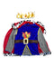 A Blue Halloween Costumes from Retykle in size 4T for boy. (Front View)