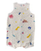 A Beige Sleeveless Rompers from Petit Bateau in size 6-12M for girl. (Back View)