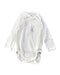 A White Long Sleeve Bodysuits from Petit Bateau in size 6-12M for neutral. (Front View)