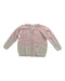 A Pink Cardigans from DOUUOD in size 6-12M for girl. (Front View)