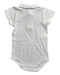 A White Short Sleeve Bodysuits from Petit Bateau in size 6-12M for girl. (Back View)