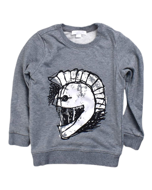 A Grey Crewneck Sweatshirts from Burberry in size 2T for girl. (Front View)