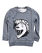 A Grey Crewneck Sweatshirts from Burberry in size 2T for girl. (Front View)