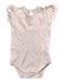 A Ivory Short Sleeve Bodysuits from Jamie Kay in size 6-12M for girl. (Front View)