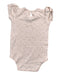 A Ivory Short Sleeve Bodysuits from Jamie Kay in size 6-12M for girl. (Back View)