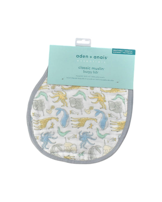 A Beige Bibs from Aden & Anais in size O/S for neutral. (Front View)
