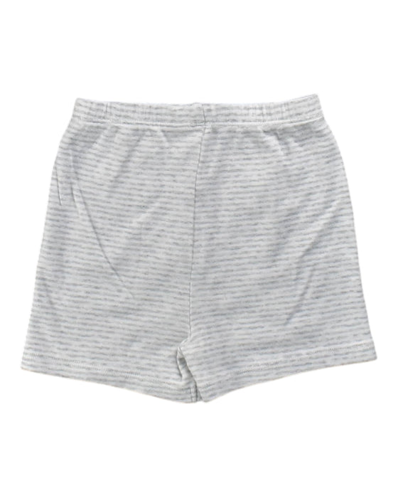 A Grey Shorts from The Little White Company in size 6-12M for boy. (Back View)