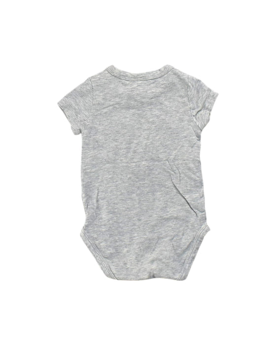 A Grey Rompers from Seed in size Newborn for neutral. (Back View)