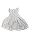 A White Sleeveless Dresses from Petit Bateau in size 3-6M for girl. (Back View)