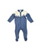 A Blue Onesies from Mamas & Papas in size 3-6M for neutral. (Front View)