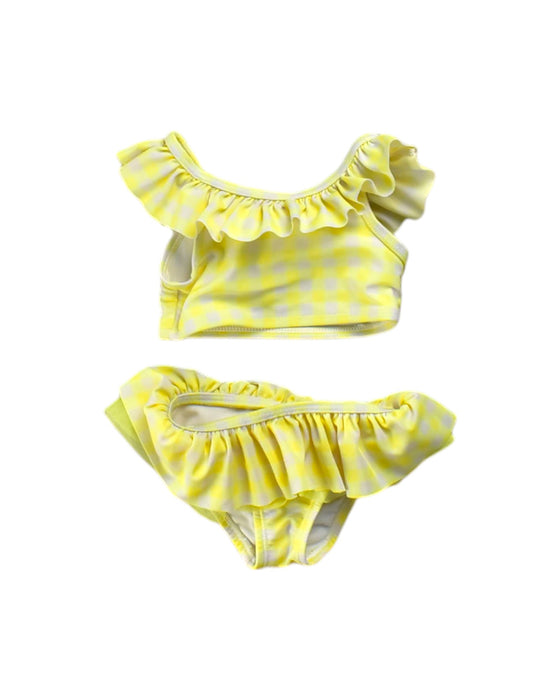 A Yellow Bikinis from Retykle in size 6-12M for girl. (Front View)