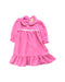 A Pink Long Sleeve Dresses from The Beaufort Bonnet Company in size 12-18M for girl. (Front View)