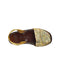 A Gold Espadrilles from RIA Menorca in size 7Y for girl. (Front View)