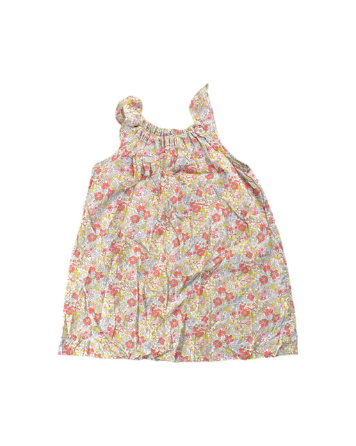 A Multicolour Sleeveless Dresses from Bonpoint in size 6T for girl. (Front View)