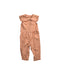 A Brown Sleeveless Rompers from Gingersnaps in size 2T for neutral. (Front View)