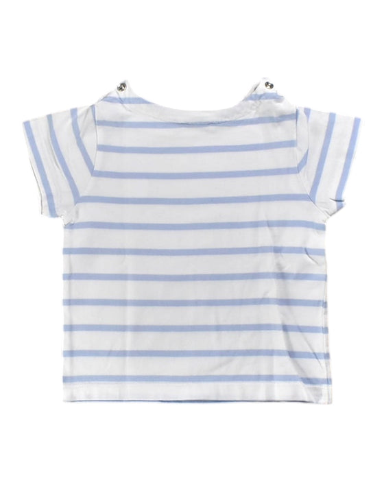 A White Short Sleeve Tops from Jacadi in size 12-18M for boy. (Back View)