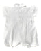 A White Short Sleeve Rompers from Mini La Mode in size 6-12M for boy. (Back View)