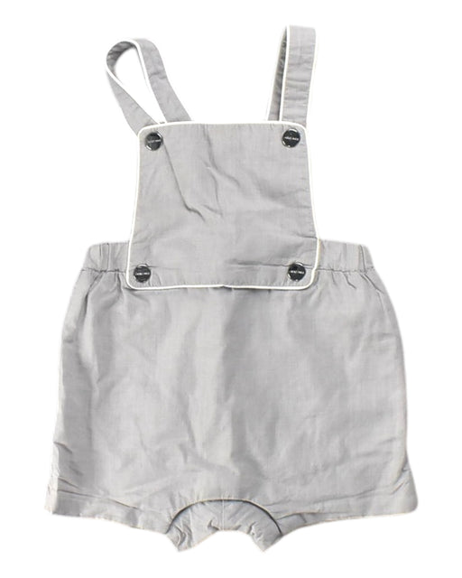 A Grey Overall Shorts from Jacadi in size 6-12M for boy. (Front View)