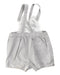 A Grey Overall Shorts from Jacadi in size 6-12M for boy. (Back View)