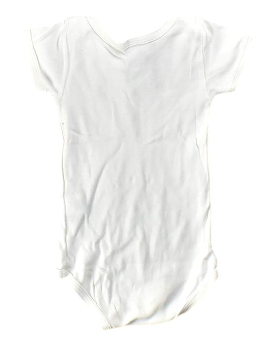 A White Short Sleeve Bodysuits from Petit Bateau in size 6-12M for neutral. (Back View)