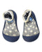 A Blue Booties from Attipas in size 12-18M for boy. (Front View)