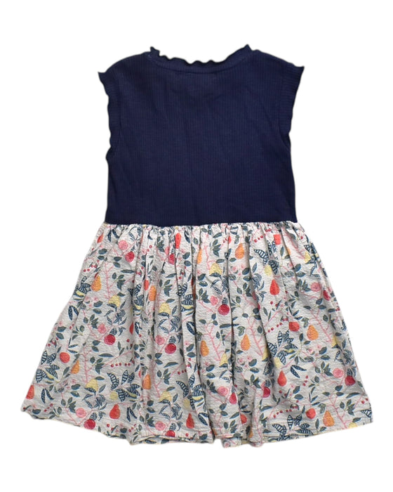 A Multicolour Sleeveless Dresses from Gingersnaps in size 6T for girl. (Back View)